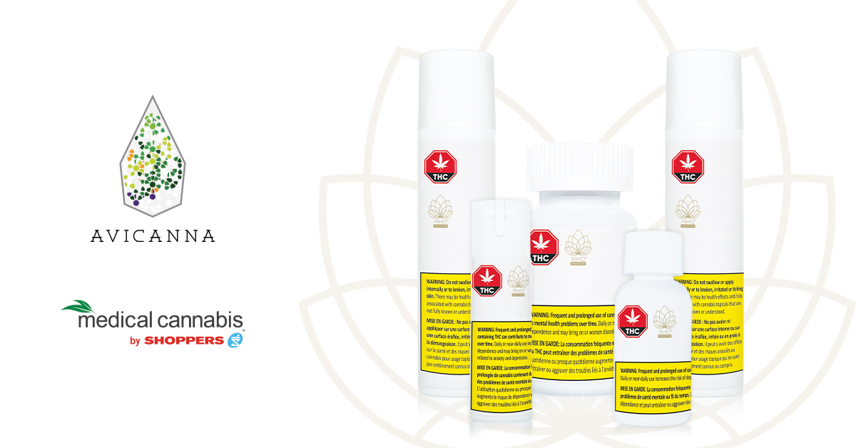 Avicanna’s RHO Phyto™ Medical Product Line is Now Available Nation-Wide in Canada Through Medical Cannabis by Shoppers Inc.