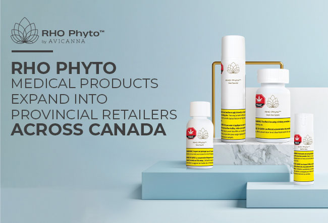 Avicanna To Expand Access To Its Advanced And Evidence-based Rho Phyto Medical Products Through Provincial Retailers Across Canada